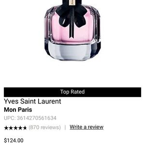 YSL MON PARIS parfume
